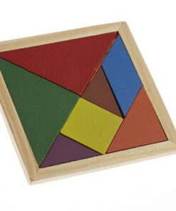 Ξύλινο Tangram 14.5 cm - Σε Ατομική Συσκευασία Δώρου
