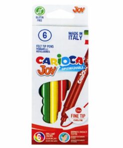 ΜΑΡΚΑΔΟΡΟΙ CARIOCA JOY - 6 ΧΡΩΜΑΤΑ
